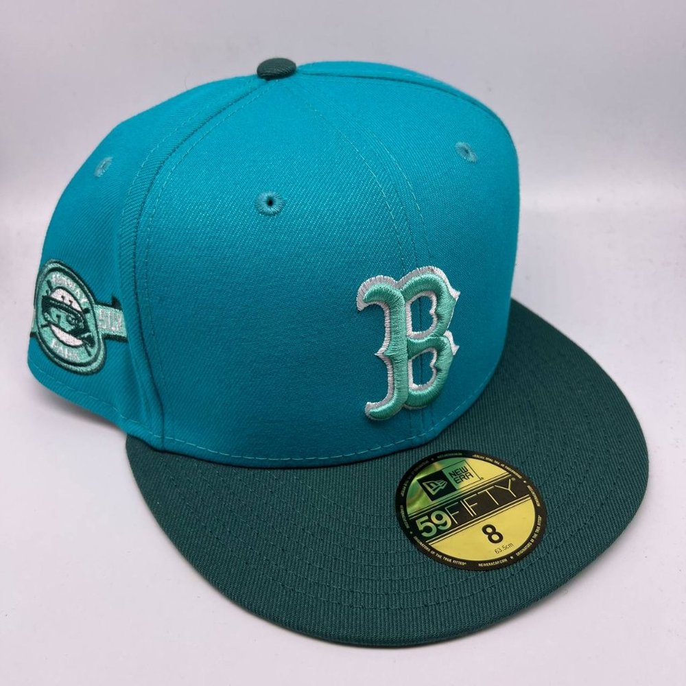 Boston Red Sox MLB 8 59Fifty New Era Hat Fitted Cap Men Used